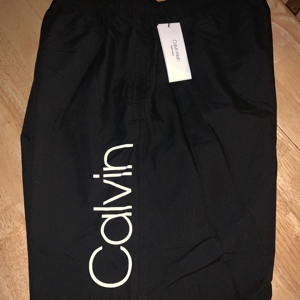 New Calvin Klein Mens Volley Swim Trunk Swim Short